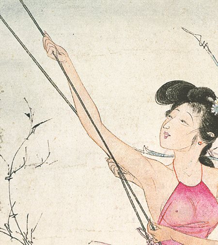 惠城-胡也佛的仕女画和最知名的金瓶梅秘戏图